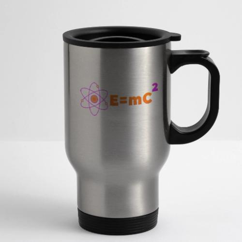 E = mc² - 14 oz Travel Mug with Handle