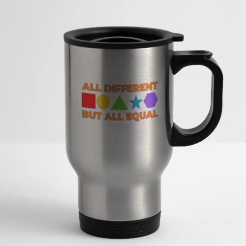 United in Diversity - 14 oz Travel Mug with Handle