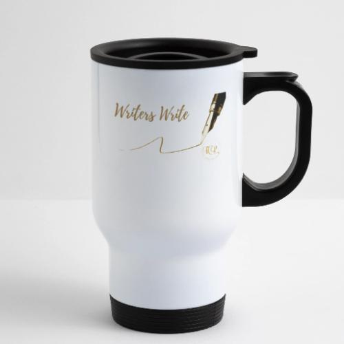 Writers Write - 14 oz Travel Mug with Handle