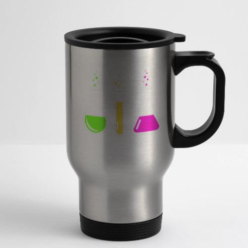 Colorful Chemistry - 14 oz Travel Mug with Handle
