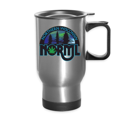 Northern Wisconsin NORML Official Logo - Travel Mug with Handle