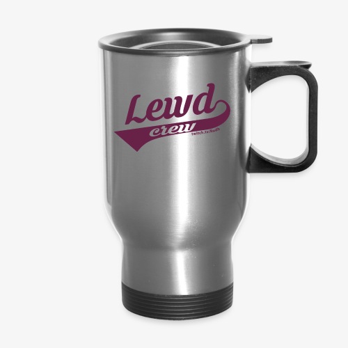 Lewd Crew - Twitch Rudh - 14 oz Travel Mug with Handle