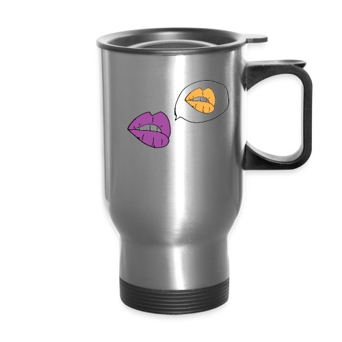 Lips - Travel Mug with Handle