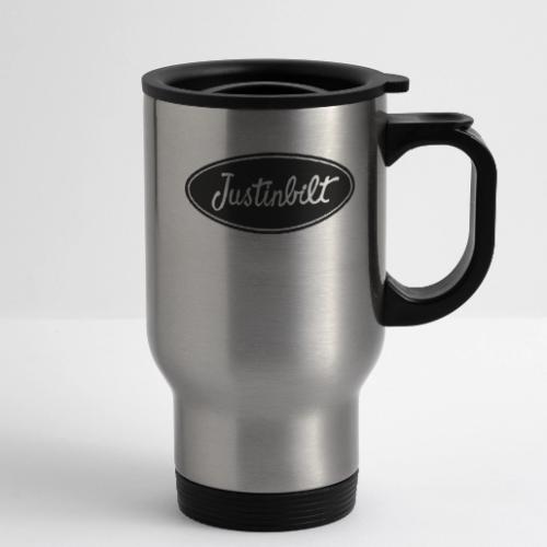 Justinbilt black - 14 oz Travel Mug with Handle