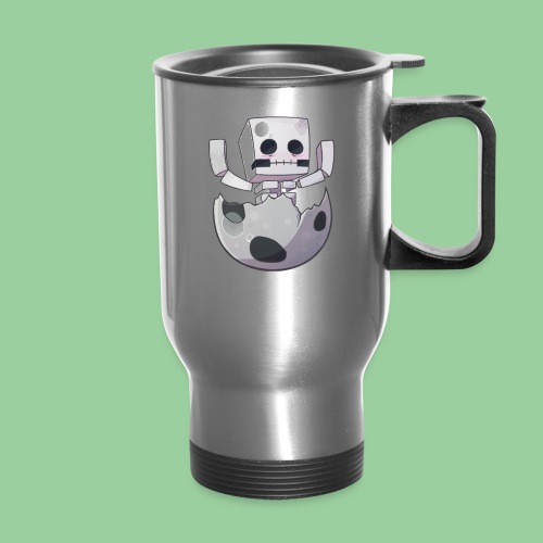 Cartoon Skeleton - Travel Mug with Handle