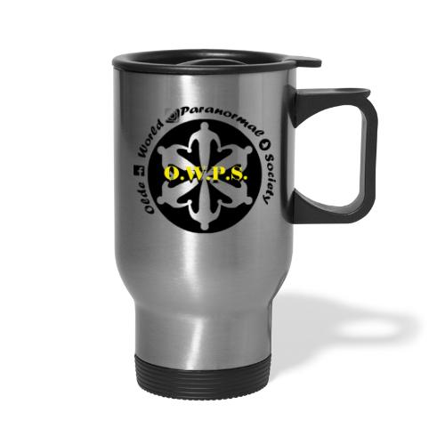 O.W.P.S. Logo - Travel Mug with Handle