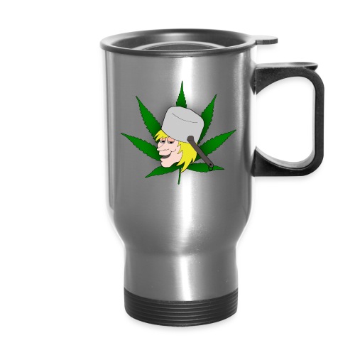 Yankee Stoner Pothead - Travel Mug with Handle