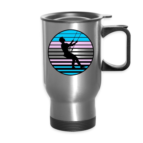 Trans Pride V2 - Travel Mug with Handle