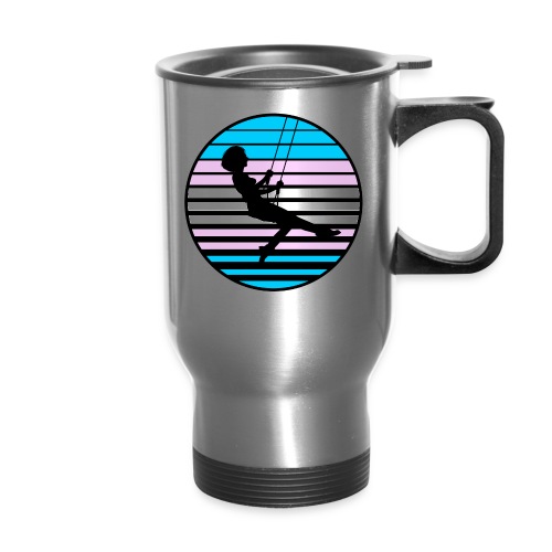 Trans Pride V3 - Travel Mug with Handle