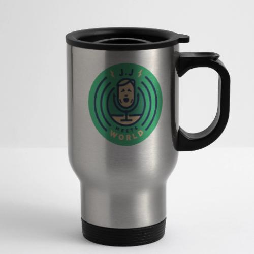 JJ Meets World Logo - 14 oz Travel Mug with Handle