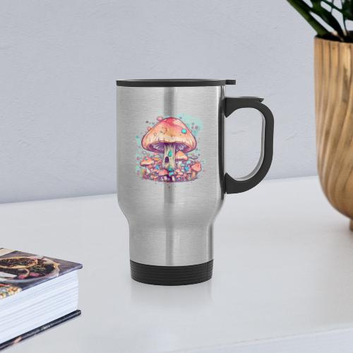 The Mushroom Collective - Travel Mug with Handle