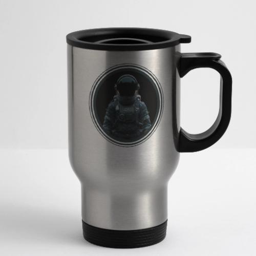 Astronaut: Blast off in style! - 14 oz Travel Mug with Handle