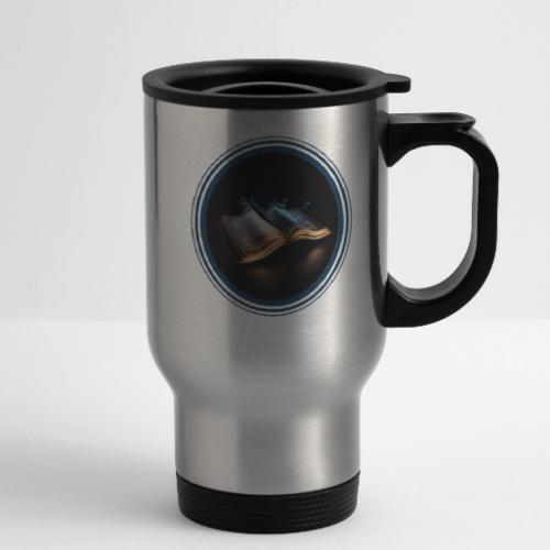 Knowledge - 14 oz Travel Mug with Handle