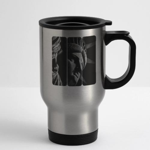 USA: Shadow of Liberty - 14 oz Travel Mug with Handle