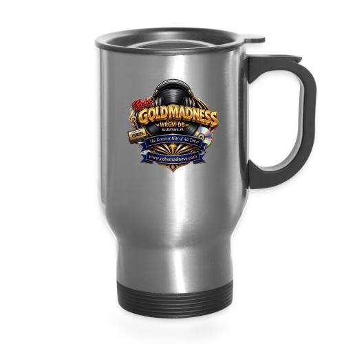 Rob's Gold Madness WRGM-DB - 14 oz Travel Mug with Handle