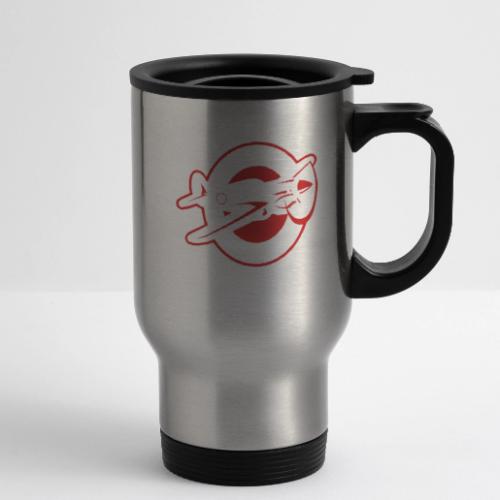 Red Flying Aces - 14 oz Travel Mug with Handle