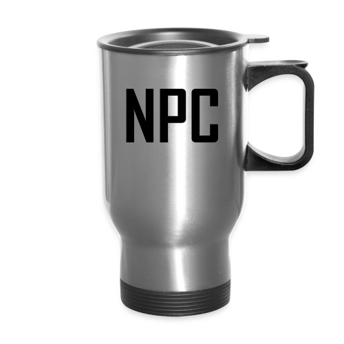 N P C letters logo - Travel Mug with Handle