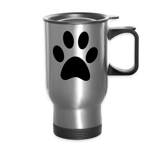 Cat Pew - Travel Mug with Handle