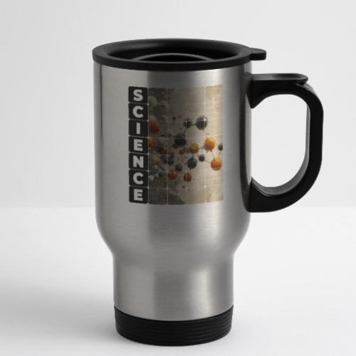 Science in Structure - 14 oz Travel Mug with Handle