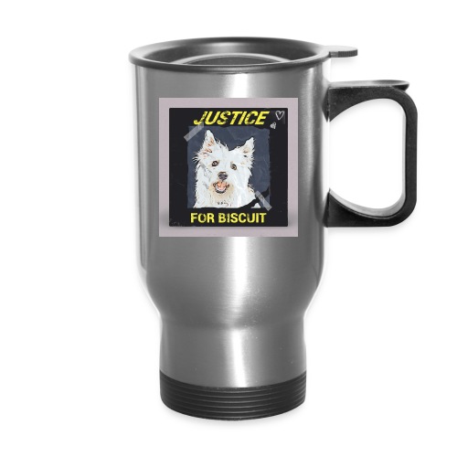 Justice For Biscuit - Travel Mug with Handle