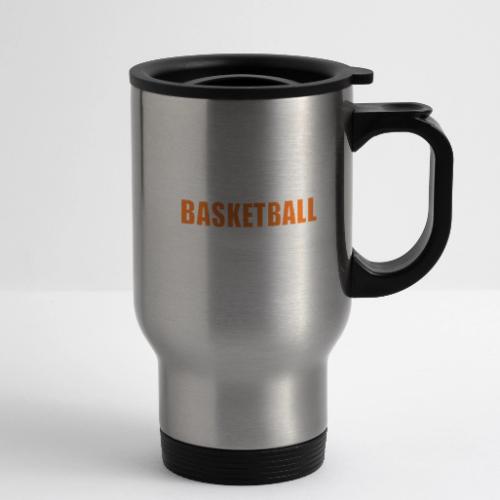 Slam Dunk Motion - 14 oz Travel Mug with Handle