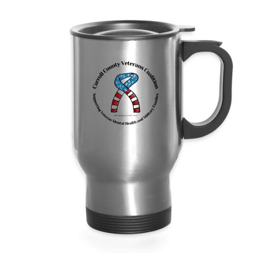 CCVC Big logo merchandise - 14 oz Travel Mug with Handle