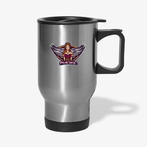 PeachQc Logo - Travel Mug with Handle
