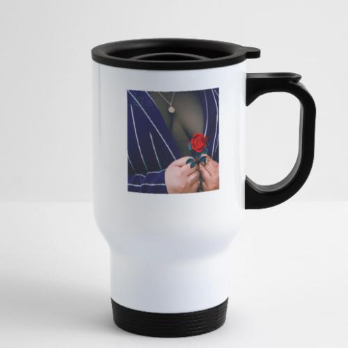 The Rose - 14 oz Travel Mug with Handle
