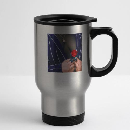 The Rose - 14 oz Travel Mug with Handle