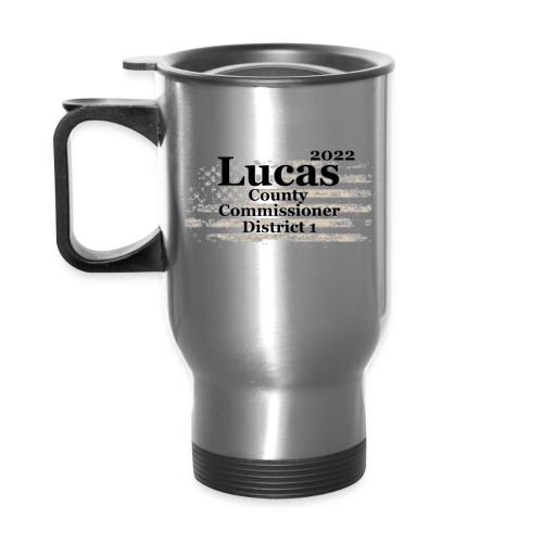 Lucas for Williamson County Commission- District 1 - Travel Mug with Handle