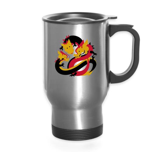 CAIS Core Value Dragons Inclusion - 14 oz Travel Mug with Handle
