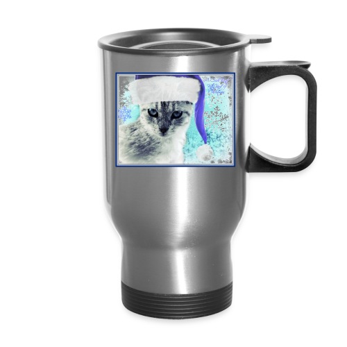 Grey's Blue Christmas 2 - Travel Mug with Handle