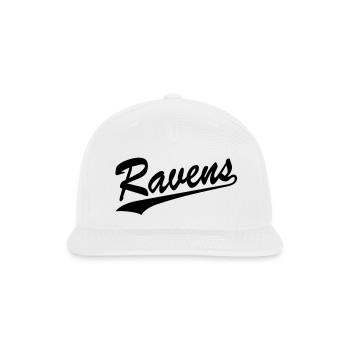 Ravens - Snapback Baseball Cap - white - Front