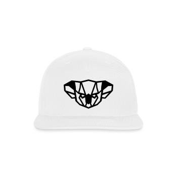 Koala Geo-Cuteness: Adorable Designs for Nature - Snapback Baseball Cap - white - Front