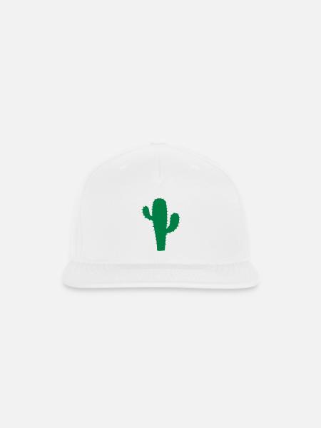 cactus - Snapback Baseball Cap - white