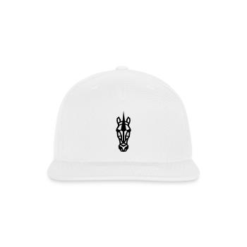 Mythical Geo-Unicorn: Enchanting Designs for Dream - Snapback Baseball Cap - white - Front