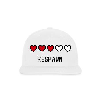 Respawn - Snapback Baseball Cap - white - Front