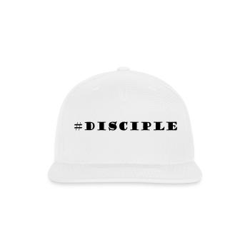 Disciple of Jesus - tell the world - Snapback Baseball Cap - white - Front