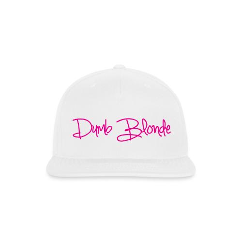 dumb blonde - Snapback Baseball Cap