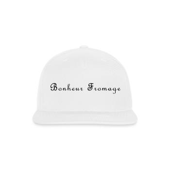 Curd Bliss - Snapback Baseball Cap - white - Front