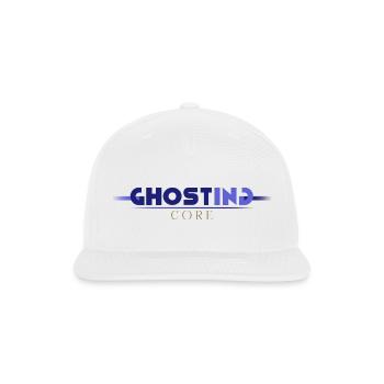 Ghosting Core Neon Emblem - Snapback Baseball Cap - white - Front