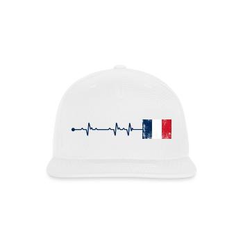 Pending design analysis - Snapback Baseball Cap - white - Front
