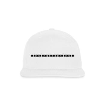 Decoration - Snapback Baseball Cap - white - Front
