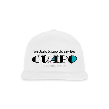 Me duele la cara - Snapback Baseball Cap - white - Front
