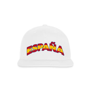 España 1 - Snapback Baseball Cap - white - Front