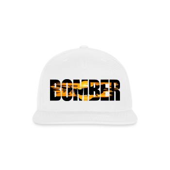 Bomber Avro Lancaster - Snapback Baseball Cap - white - Front