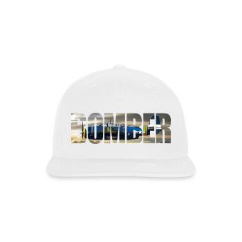 Bomber TBF Avenger - Snapback Baseball Cap - white - Front