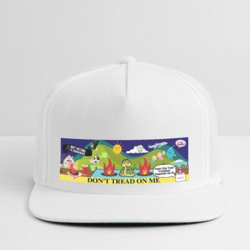 Freedom Collage Design - Snapback Baseball Cap