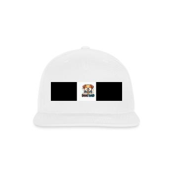 Dog Dad Emblem Collar Joy - Snapback Baseball Cap - white - Front