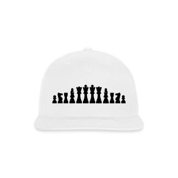 Chess - Snapback Baseball Cap - white - Front